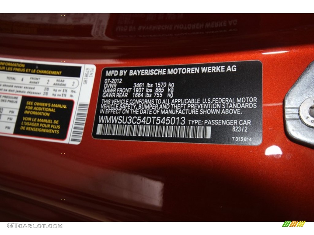B23 2013 Mini Cooper Hardtop Parts