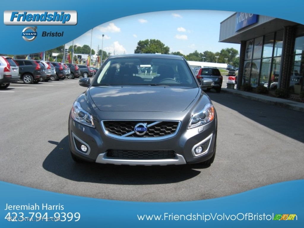 2013 C30 T5 - Titanium Grey Metallic / Off Black photo #4