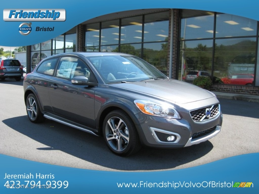 2013 C30 T5 - Titanium Grey Metallic / Off Black photo #5