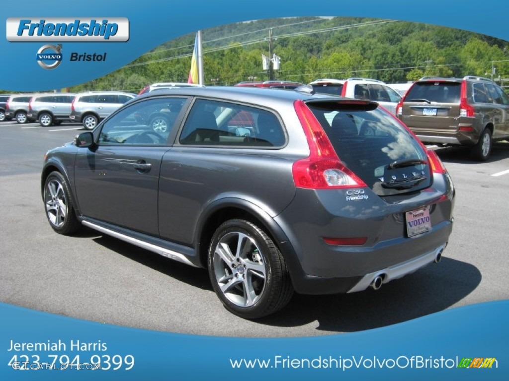 2013 C30 T5 - Titanium Grey Metallic / Off Black photo #9