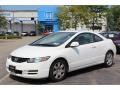 Taffeta White - Civic LX Coupe Photo No. 1
