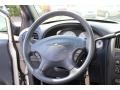 Navy Blue 2003 Chrysler Voyager LX Steering Wheel