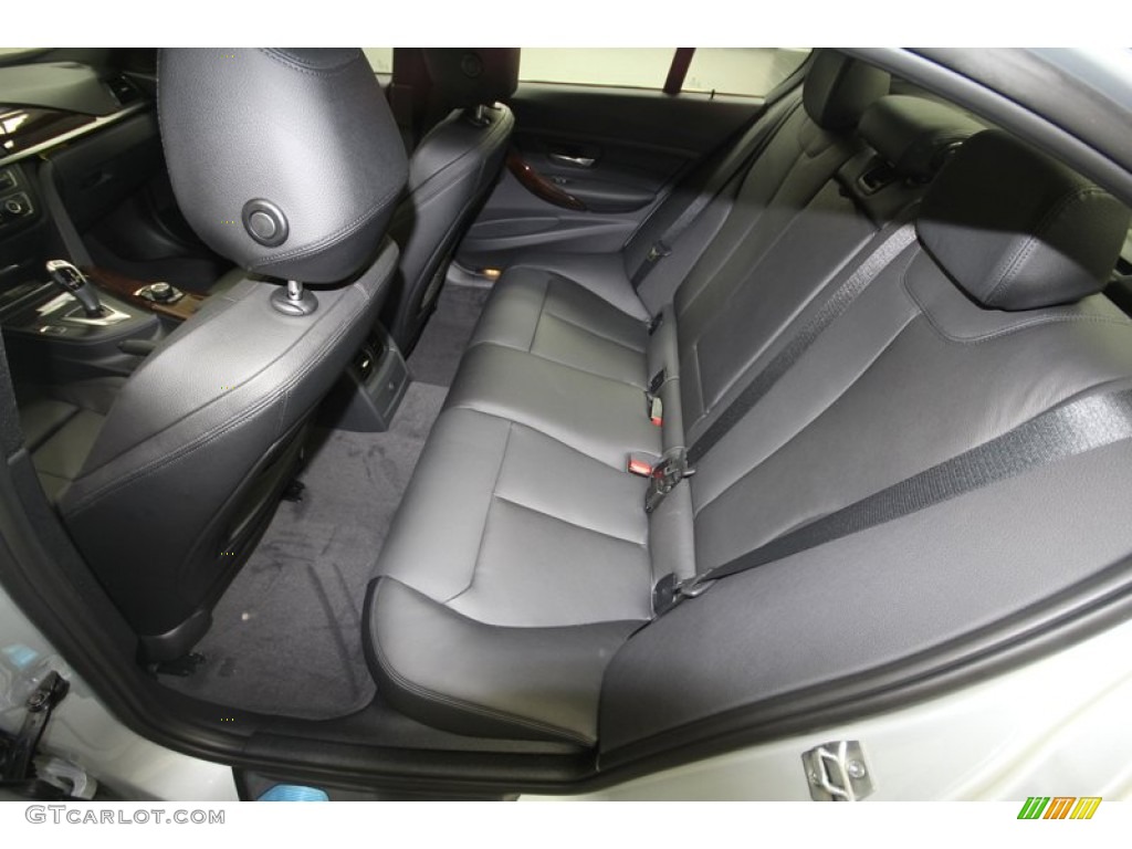 Black Interior 2013 BMW 3 Series 328i Sedan Photo #69755621