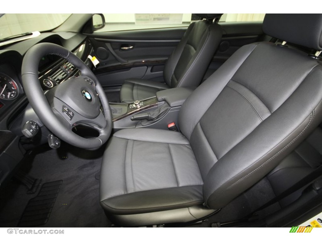 Black Interior 2013 BMW 3 Series 328i Coupe Photo #69755989