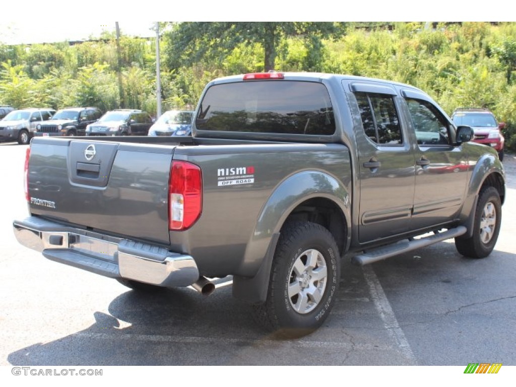 2005 Frontier Nismo Crew Cab 4x4 - Storm Gray Metallic / Nismo Charcoal photo #5