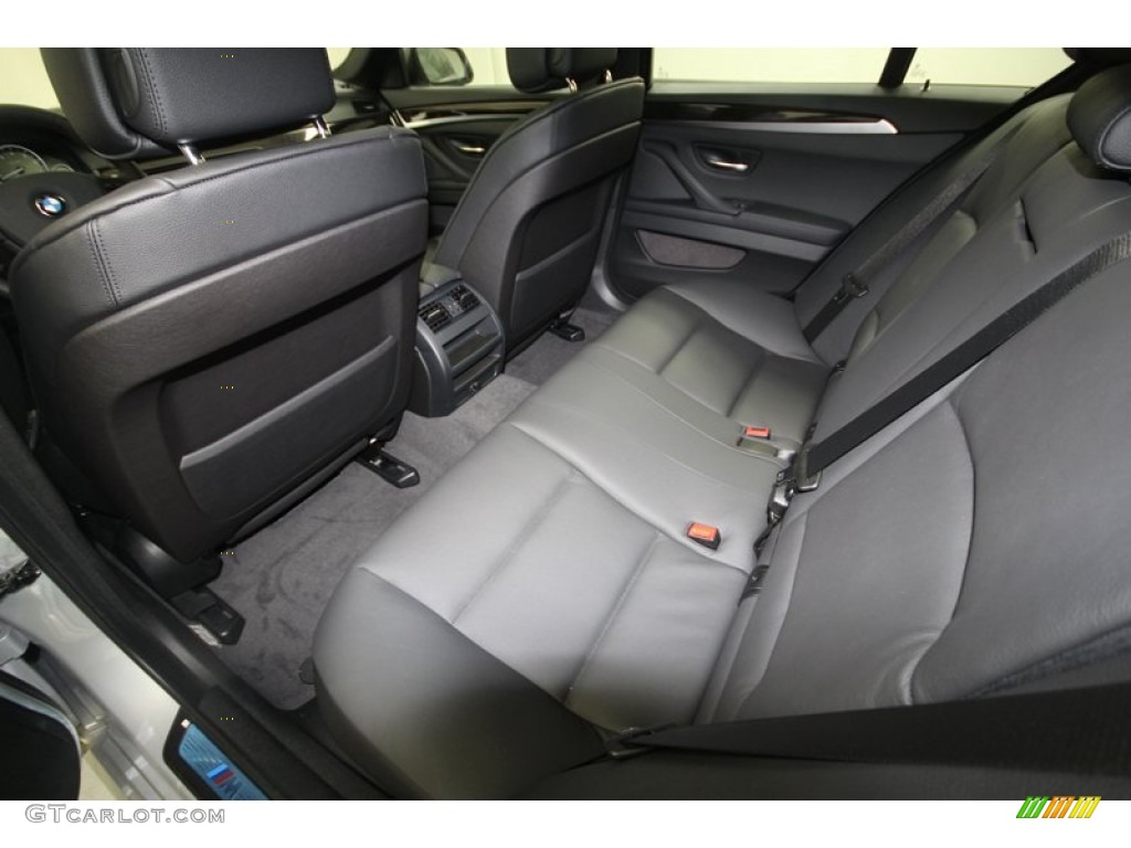 Black Interior 2013 BMW 5 Series 535i Sedan Photo #69756898