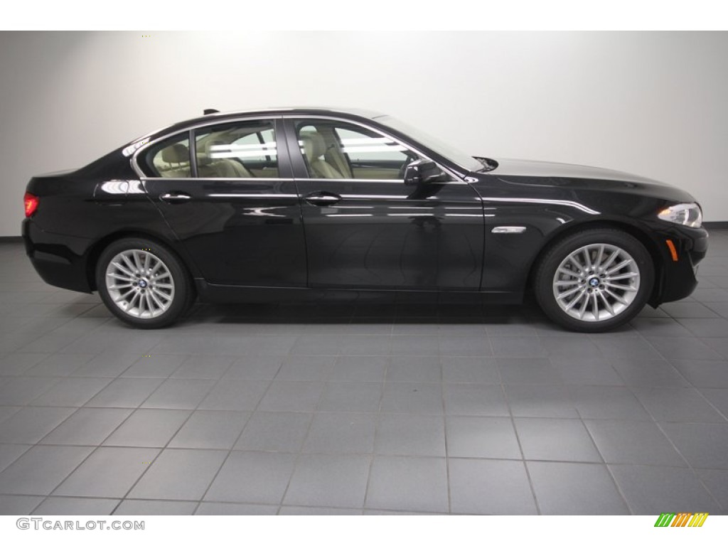 Black Sapphire Metallic 2013 BMW 5 Series 535i Sedan Exterior Photo #69756955