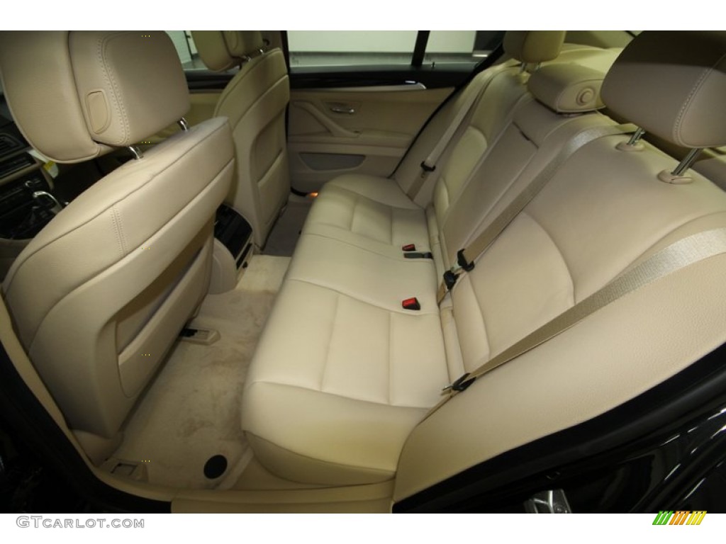 Venetian Beige Interior 2013 BMW 5 Series 535i Sedan Photo #69757041
