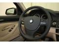 Venetian Beige Steering Wheel Photo for 2013 BMW 5 Series #69757174