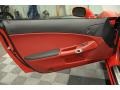 Red/Ebony 2012 Chevrolet Corvette Grand Sport Coupe Door Panel