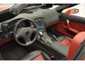 Red/Ebony 2012 Chevrolet Corvette Grand Sport Coupe Interior Color