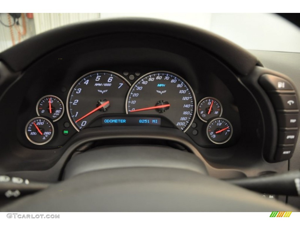 2012 Chevrolet Corvette Grand Sport Coupe Gauges Photo #69759148