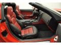 Red/Ebony 2012 Chevrolet Corvette Grand Sport Coupe Interior Color