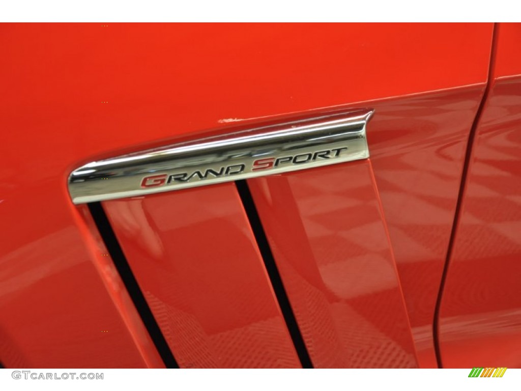 2012 Corvette Grand Sport Coupe - Torch Red / Red/Ebony photo #69