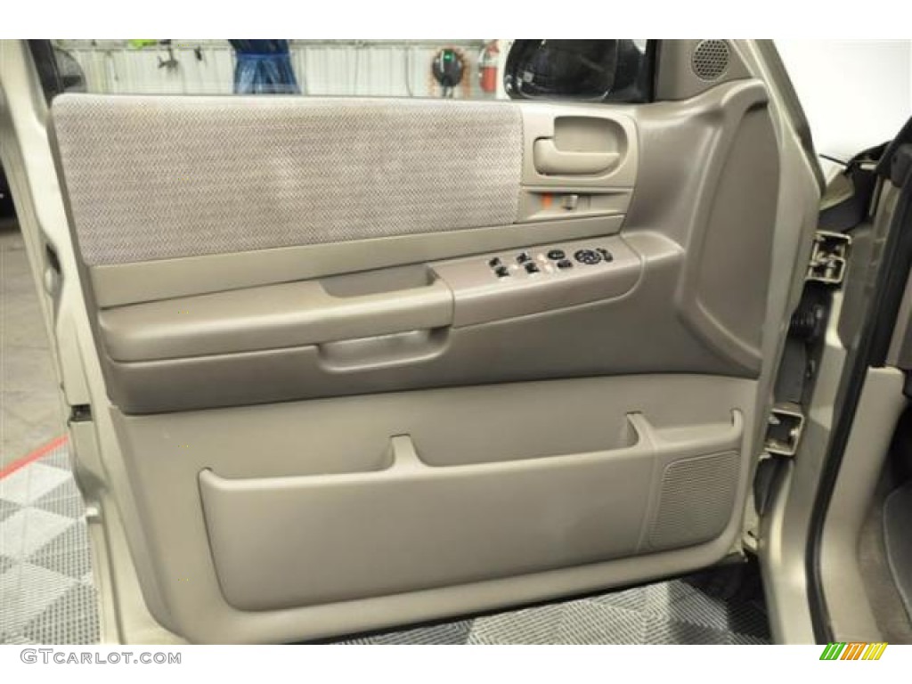 2001 Durango SLT 4x4 - Light Pewter Metallic / Taupe photo #9