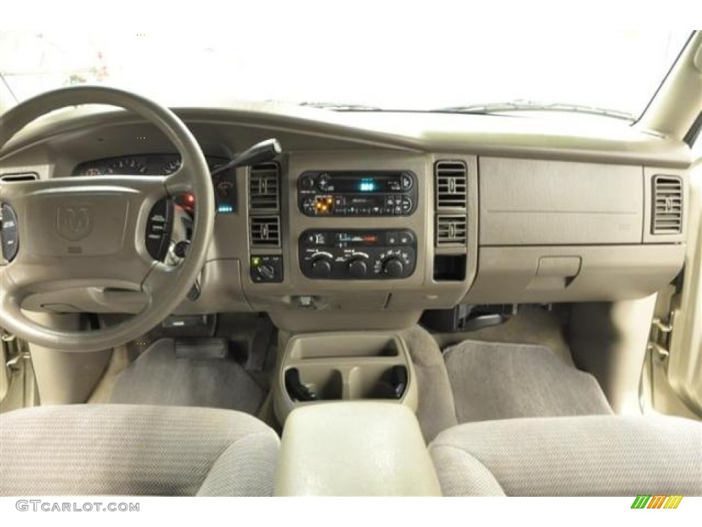 2001 Durango SLT 4x4 - Light Pewter Metallic / Taupe photo #14