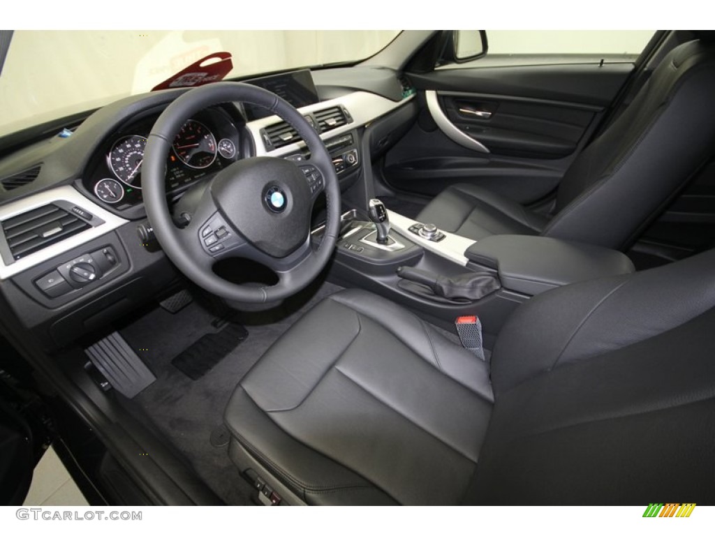 2012 3 Series 328i Sedan - Black Sapphire Metallic / Black photo #11