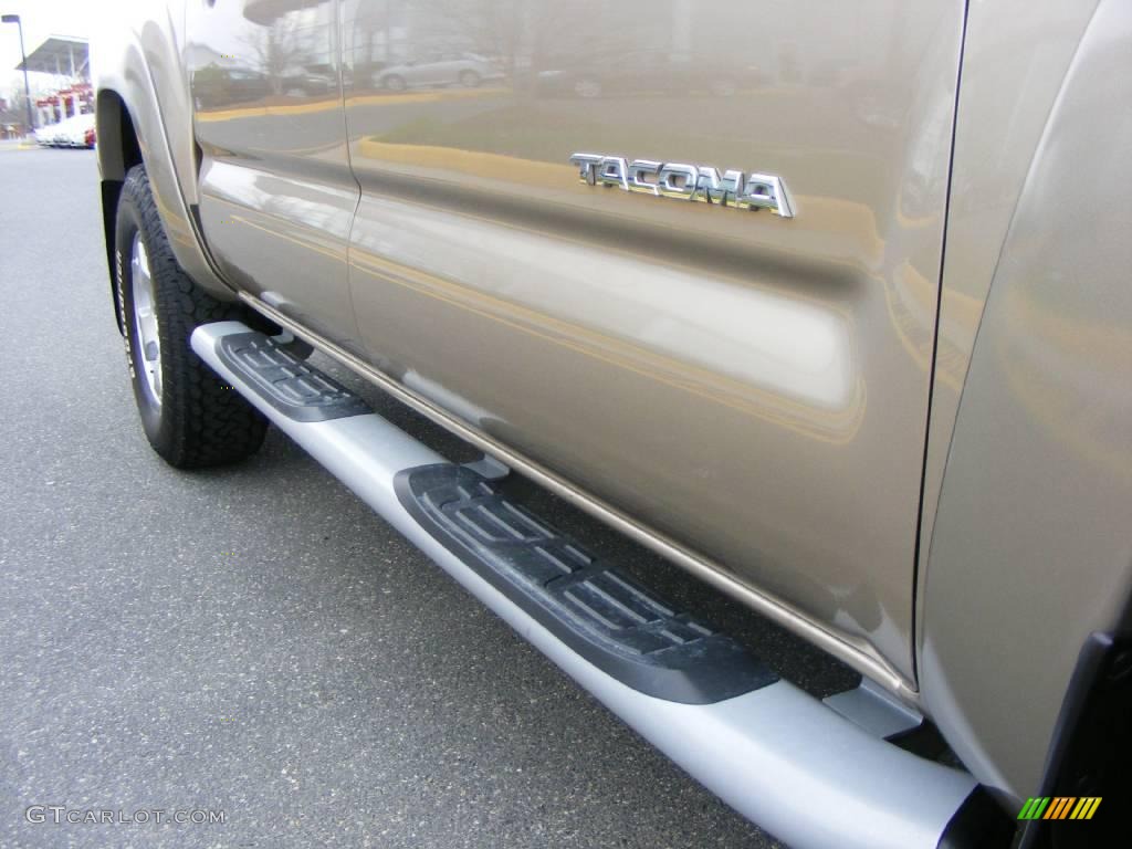 2007 Tacoma V6 TRD Double Cab 4x4 - Desert Sand Mica / Graphite Gray photo #14