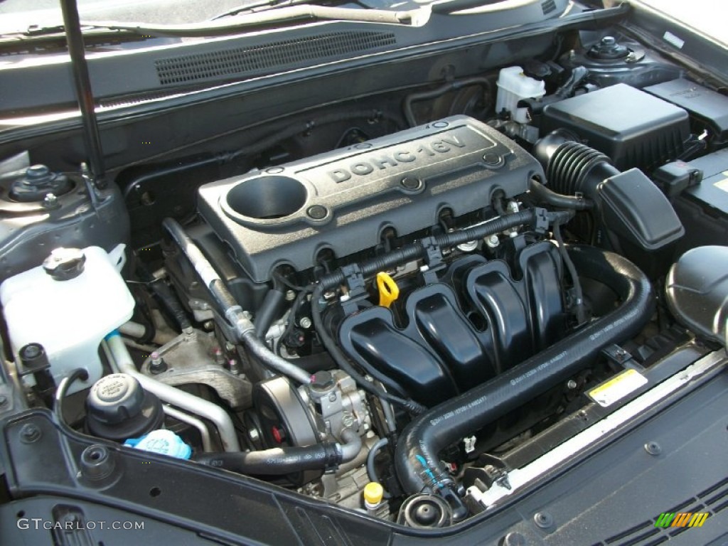 2010 Kia Optima LX 2.4 Liter DOHC 16-Valve CVVT 4 Cylinder Engine Photo #69761098