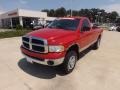 Flame Red 2003 Dodge Ram 2500 SLT Regular Cab 4x4