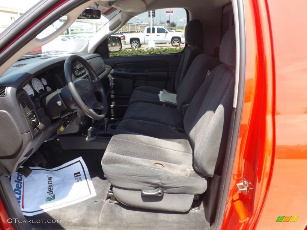 2003 Ram 2500 SLT Regular Cab 4x4 - Flame Red / Dark Slate Gray photo #14