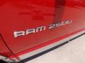 2003 Flame Red Dodge Ram 2500 SLT Regular Cab 4x4  photo #23