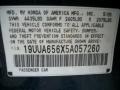 2005 Acura TL 3.2 Info Tag