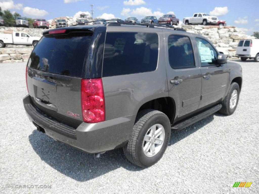 2013 Yukon SLE 4x4 - Mocha Steel Metallic / Ebony photo #23