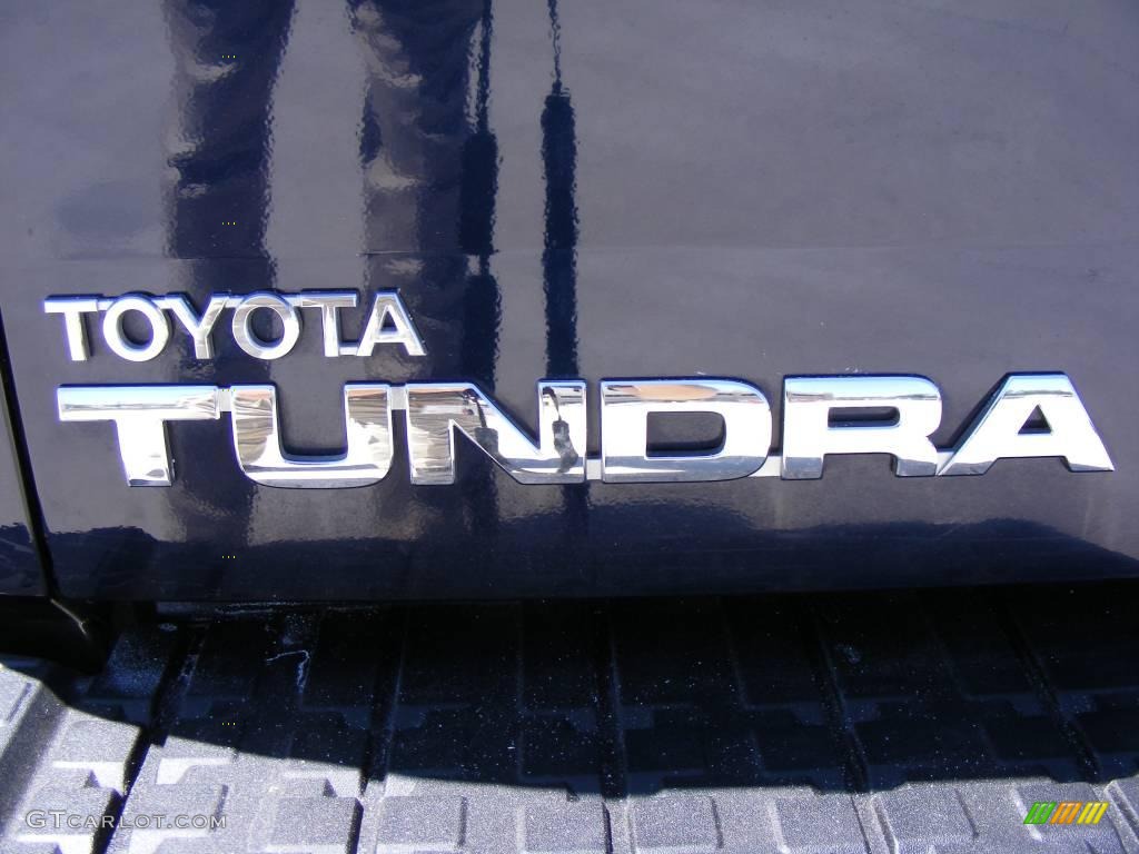 2008 Tundra Double Cab - Nautical Blue Metallic / Black photo #10