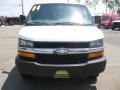 Summit White - Express 3500 15 Passenger Van Photo No. 2