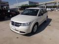 2013 Pearl White Tri Coat Dodge Journey American Value Package  photo #1