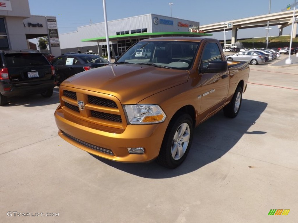 Tequila Sunrise Pearl Dodge Ram 1500