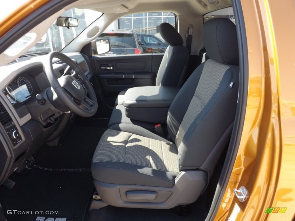Dark Slate Gray/Medium Graystone Interior 2012 Dodge Ram 1500 Express Regular Cab Photo #69763954