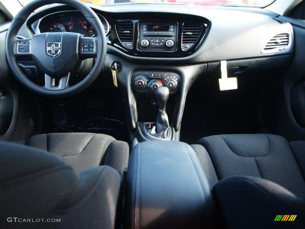 2013 Dodge Dart SXT Black Dashboard Photo #69763968