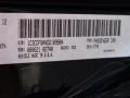 PX8: Pitch Black 2013 Dodge Dart SXT Color Code