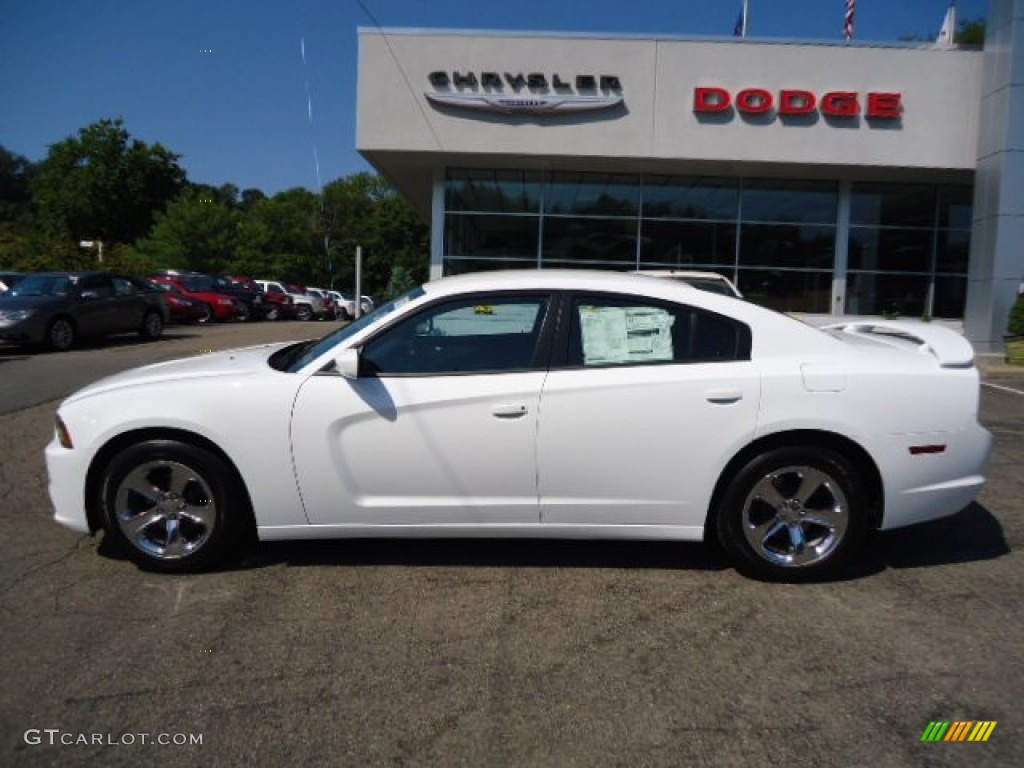 2013 Charger SE - Bright White / Black photo #2