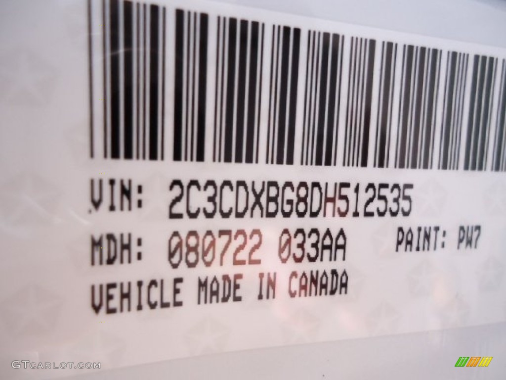 2013 Charger SE - Bright White / Black photo #22