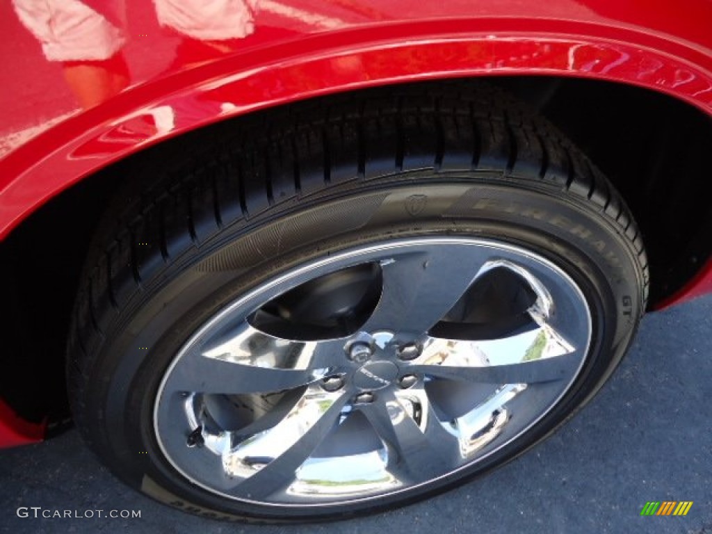 2013 Challenger R/T - Redline 3-Coat Pearl / Dark Slate Gray photo #9