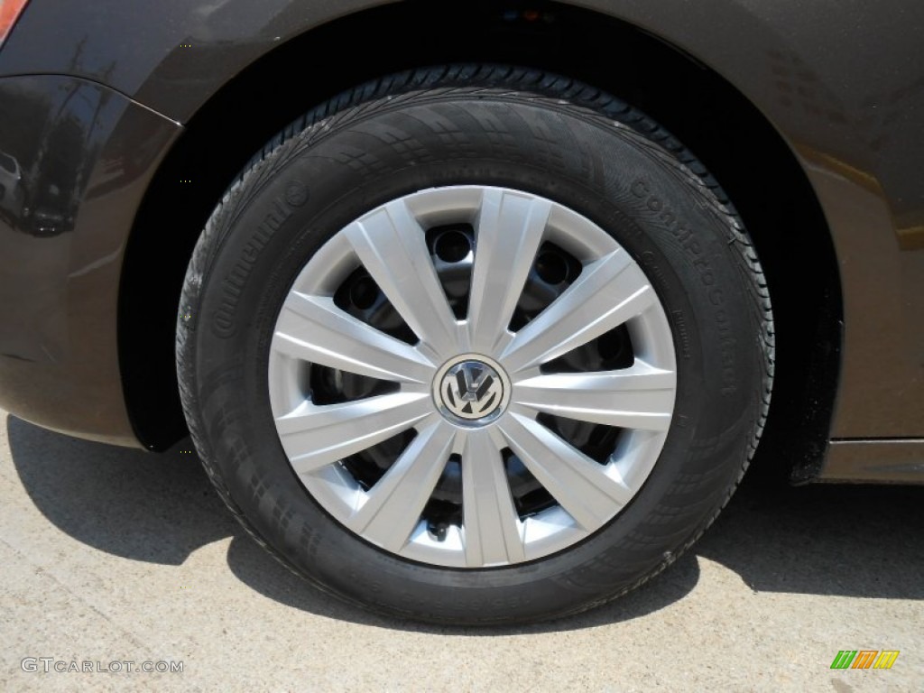 2013 Jetta S Sedan - Toffee Brown Metallic / Latte Macchiato photo #9