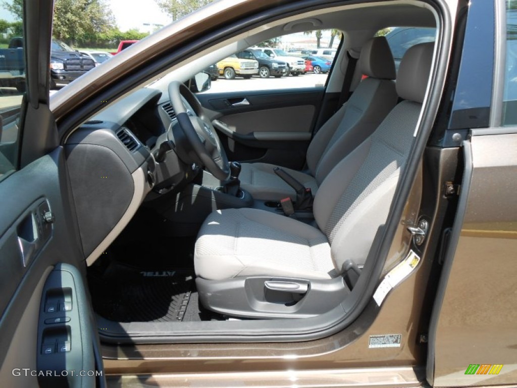 2013 Jetta S Sedan - Toffee Brown Metallic / Latte Macchiato photo #11