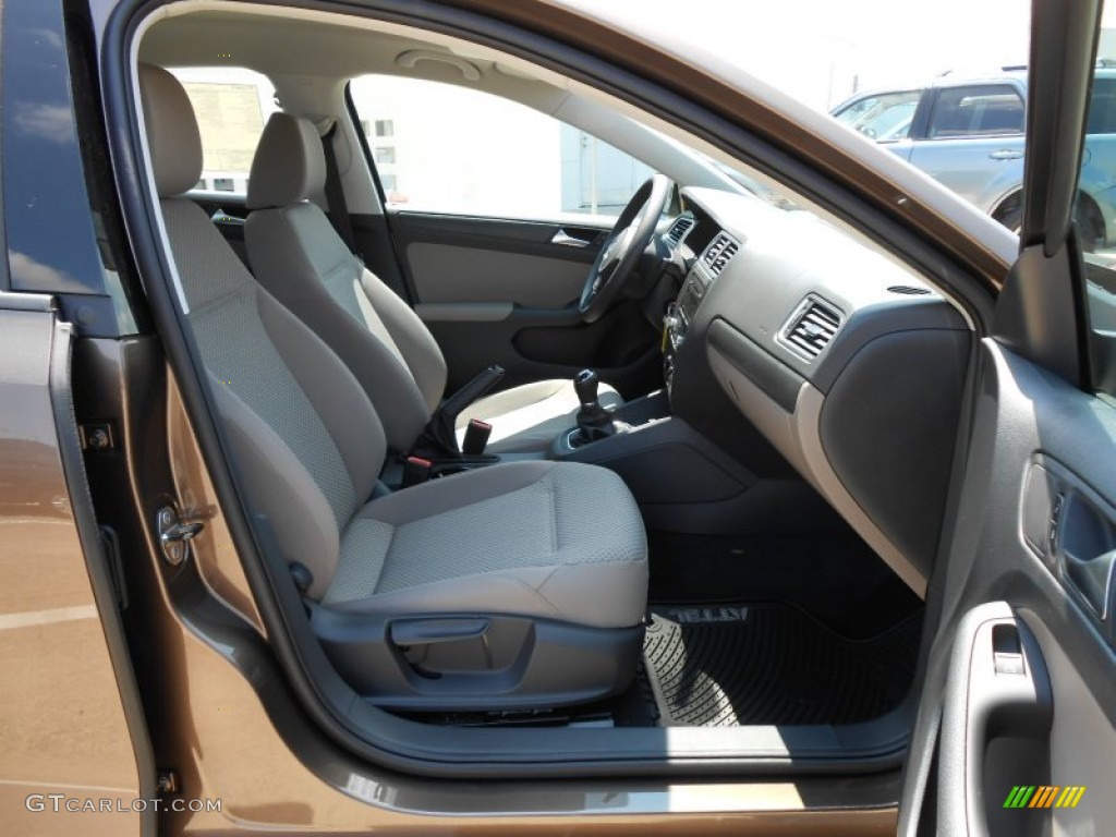2013 Jetta S Sedan - Toffee Brown Metallic / Latte Macchiato photo #13