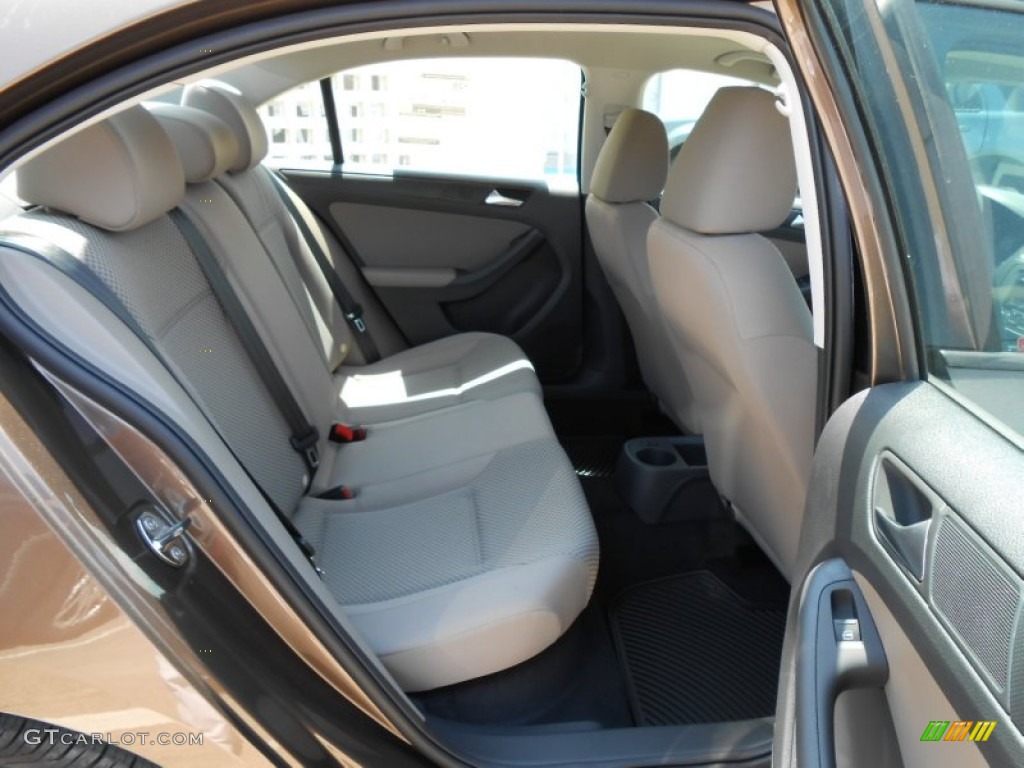 2013 Jetta S Sedan - Toffee Brown Metallic / Latte Macchiato photo #14
