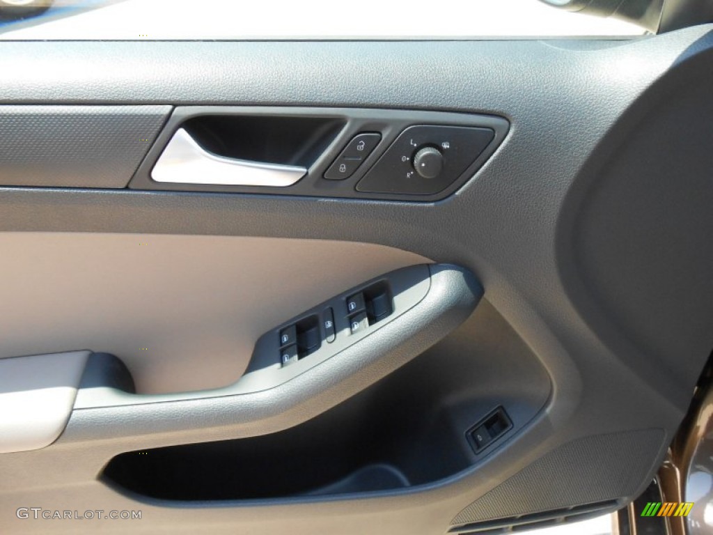 2013 Jetta S Sedan - Toffee Brown Metallic / Latte Macchiato photo #21