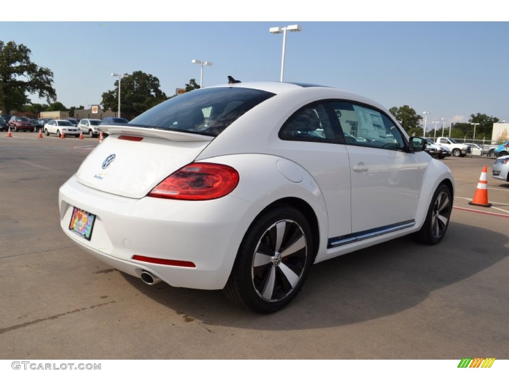 2013 Beetle Turbo - Candy White / Titan Black photo #2