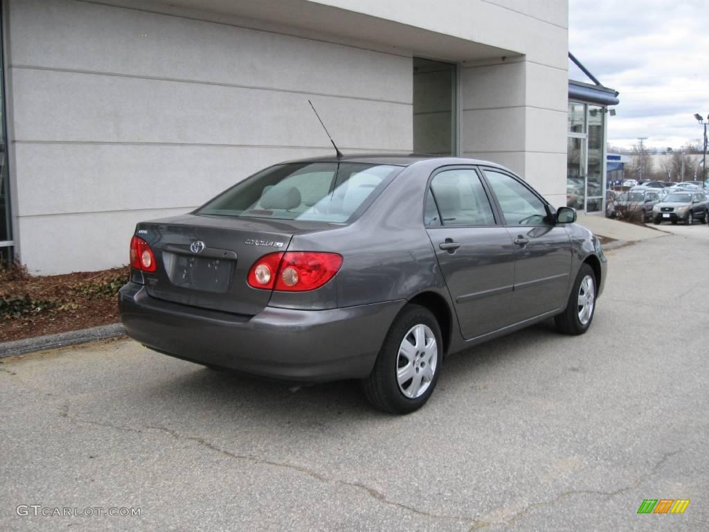 2007 Corolla LE - Phantom Gray Pearl / Stone photo #7