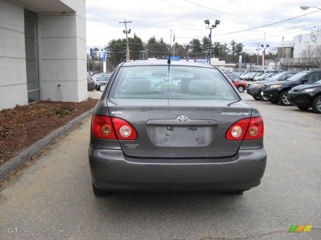 2007 Corolla LE - Phantom Gray Pearl / Stone photo #8
