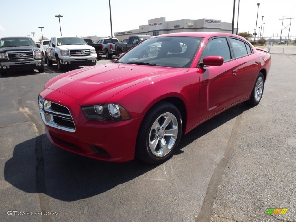 2013 Charger SE - Redline 3 Coat Pearl / Black photo #1