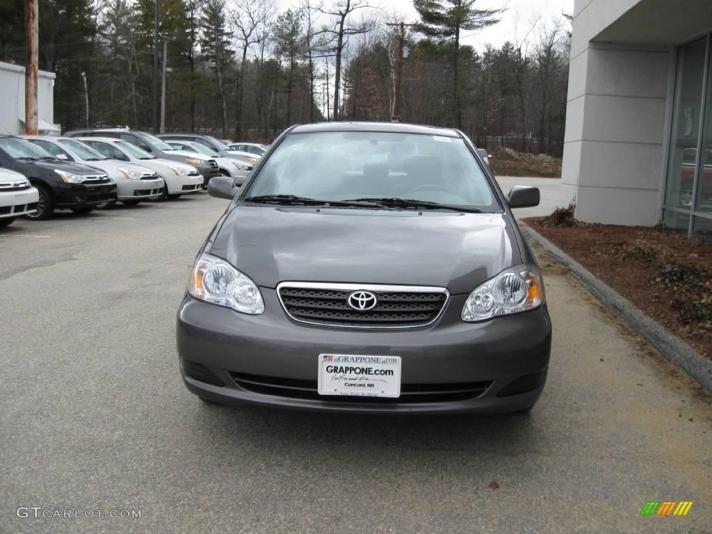 2007 Corolla LE - Phantom Gray Pearl / Stone photo #11