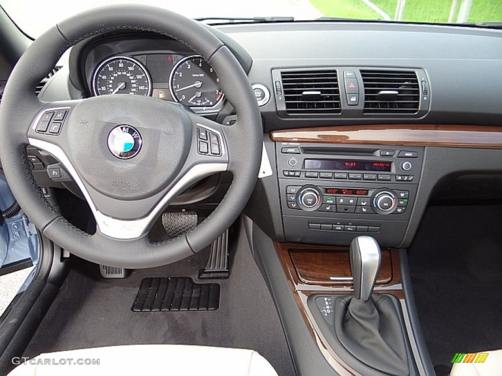 2013 1 Series 128i Convertible - Blue Water Metallic / Oyster photo #2
