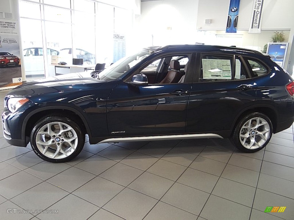 2013 X1 xDrive 35i - Midnight Blue Metallic / Terra photo #1